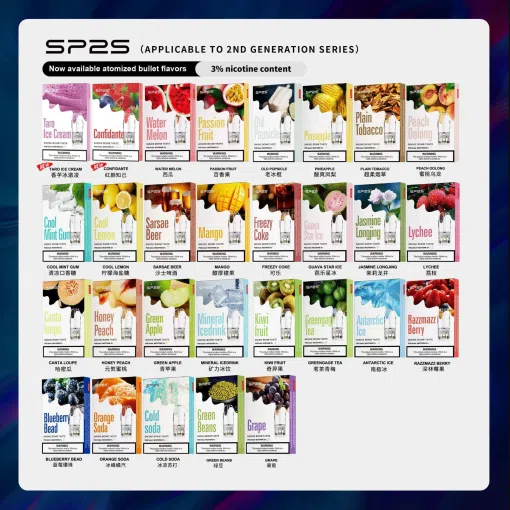 sp2s電子煙彈圖片