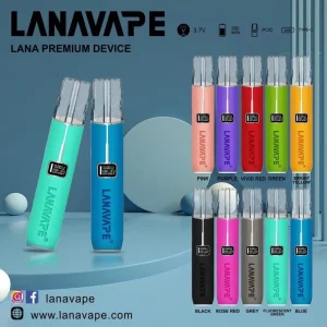 LANA拉娜一代皮革主機可充電帶顯示屏電子煙主機