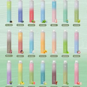 ILIA哩亞6500口拋棄式電子煙四代可充電次性電子煙