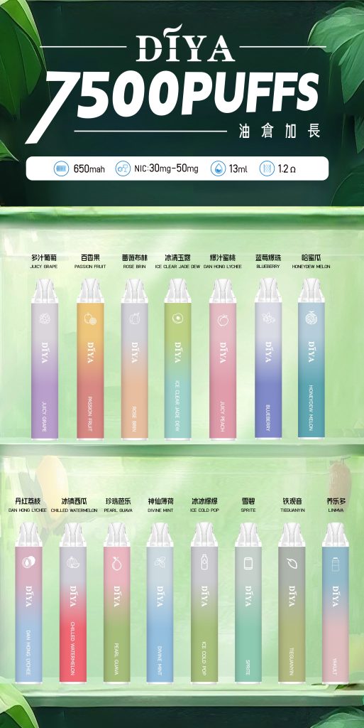 微信图片 20250513105452 DIYA叮啞 7500口拋棄式電子煙