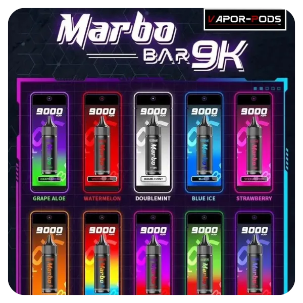 MARBO一次性9000口拋棄式電子煙 1 MARBO一次性 MARBO一次性9000口拋棄式電子煙